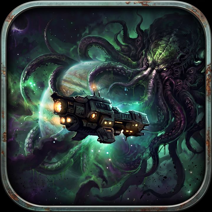 U.S.S. Miskatonic before one of the Old Ones